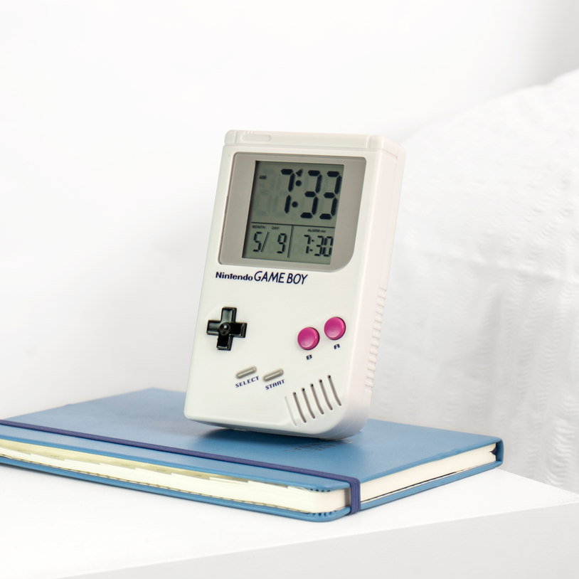 Alarm Clock In Classic Game Boy Design